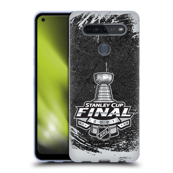 NHL 2021 Stanley Cup Final Distressed Soft Gel Case for LG K51S