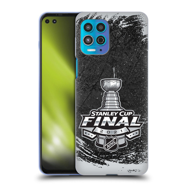 NHL 2021 Stanley Cup Final Distressed Soft Gel Case for Motorola Moto G100