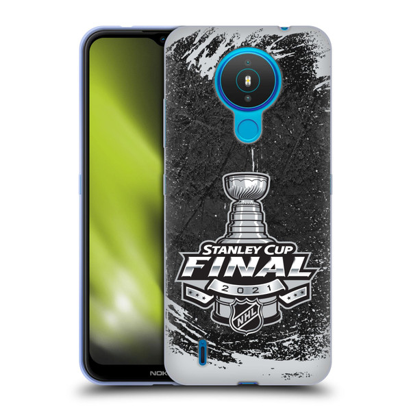 NHL 2021 Stanley Cup Final Distressed Soft Gel Case for Nokia 1.4