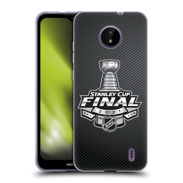 NHL 2021 Stanley Cup Final Stripes Soft Gel Case for Nokia C10 / C20