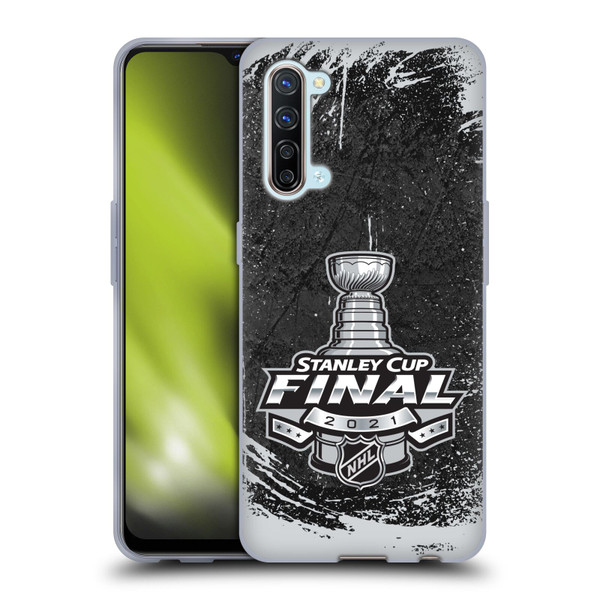 NHL 2021 Stanley Cup Final Distressed Soft Gel Case for OPPO Find X2 Lite 5G
