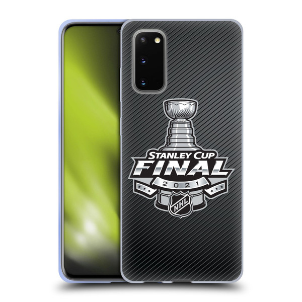 NHL 2021 Stanley Cup Final Stripes Soft Gel Case for Samsung Galaxy S20 / S20 5G