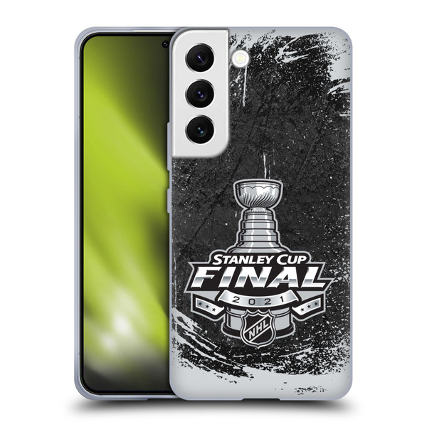 NHL 2021 Stanley Cup Final Distressed Soft Gel Case for Samsung Galaxy S22 5G