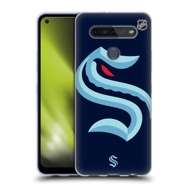 NHL Seattle Kraken Oversized Soft Gel Case for LG K51S