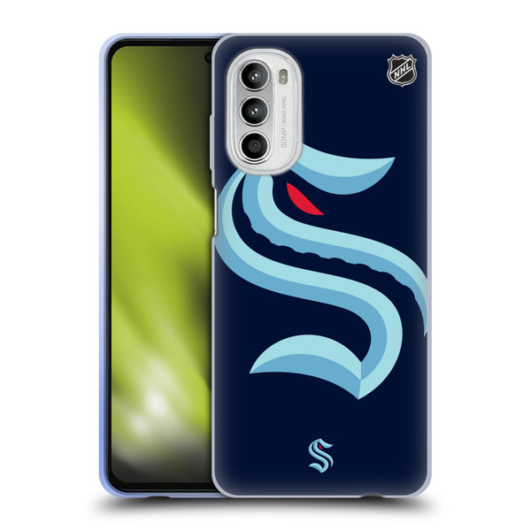 NHL Seattle Kraken Oversized Soft Gel Case for Motorola Moto G52
