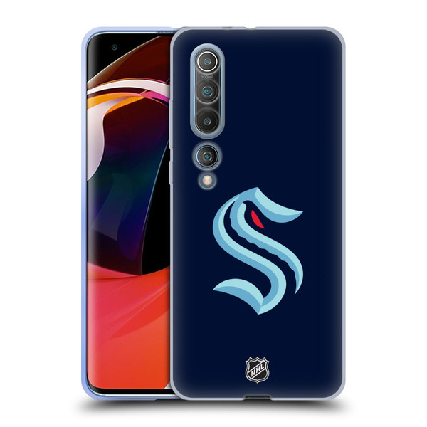 NHL Seattle Kraken Plain Soft Gel Case for Xiaomi Mi 10 5G / Mi 10 Pro 5G