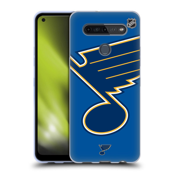 NHL St Louis Blues Oversized Soft Gel Case for LG K51S
