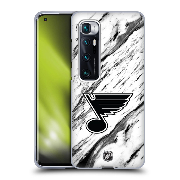 NHL St Louis Blues Marble Soft Gel Case for Xiaomi Mi 10 Ultra 5G