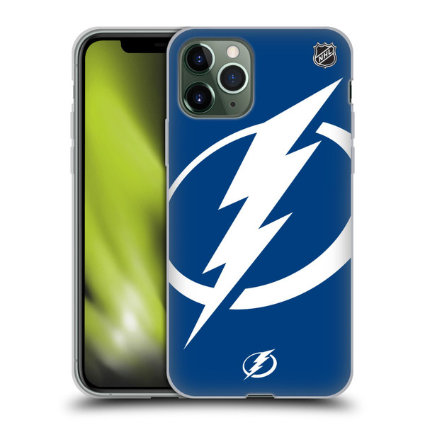 NHL Tampa Bay Lightning Oversized Soft Gel Case for Apple iPhone 11 Pro
