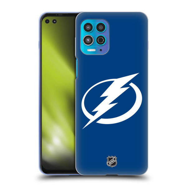 NHL Tampa Bay Lightning Plain Soft Gel Case for Motorola Moto G100