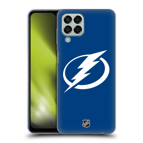 NHL Tampa Bay Lightning Plain Soft Gel Case for Samsung Galaxy M33 (2022)