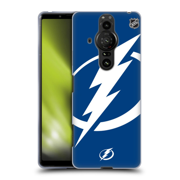 NHL Tampa Bay Lightning Oversized Soft Gel Case for Sony Xperia Pro-I