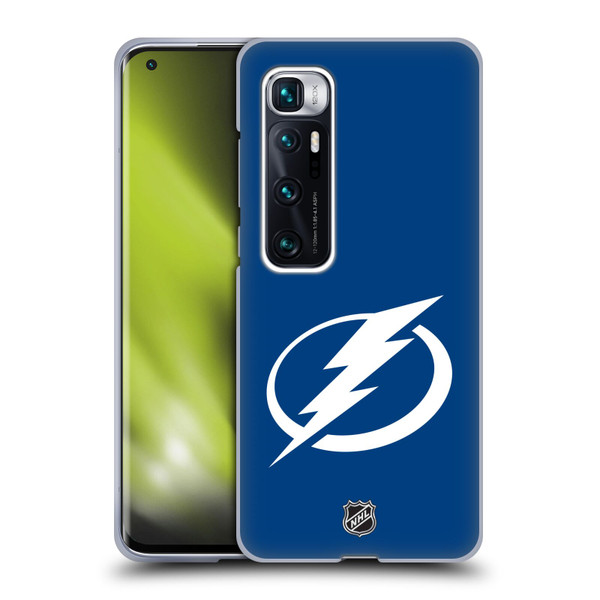 NHL Tampa Bay Lightning Plain Soft Gel Case for Xiaomi Mi 10 Ultra 5G