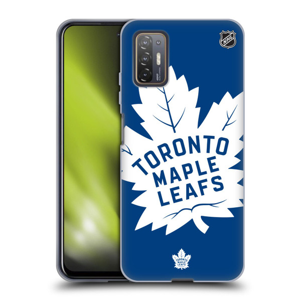 NHL Toronto Maple Leafs Oversized Soft Gel Case for HTC Desire 21 Pro 5G