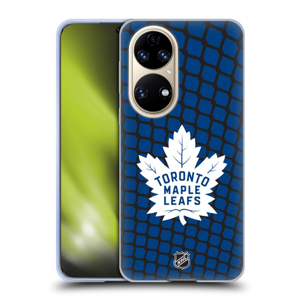 NHL Toronto Maple Leafs Net Pattern Soft Gel Case for Huawei P50