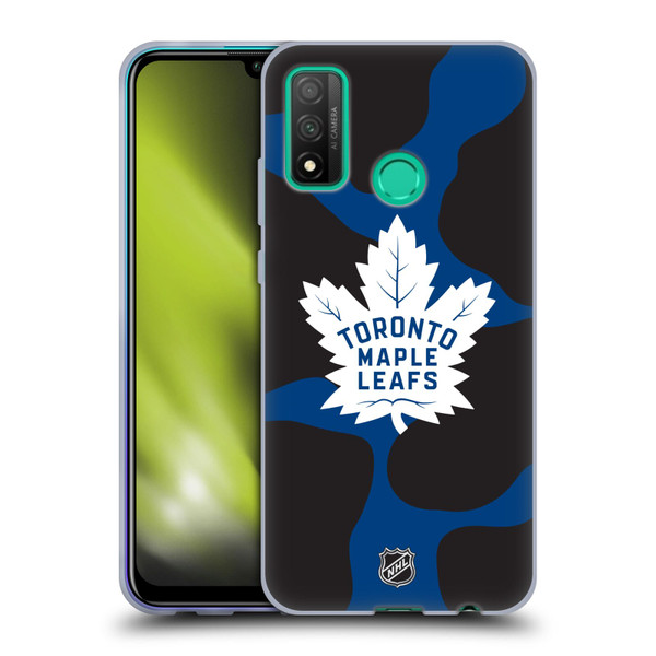 NHL Toronto Maple Leafs Cow Pattern Soft Gel Case for Huawei P Smart (2020)