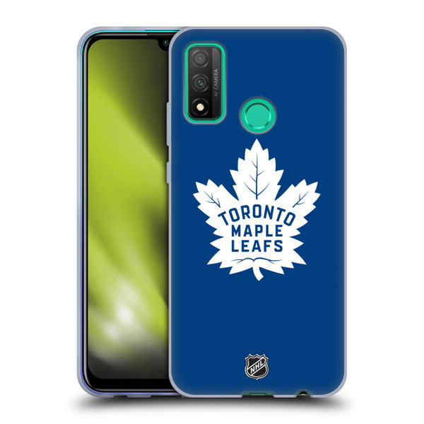 NHL Toronto Maple Leafs Plain Soft Gel Case for Huawei P Smart (2020)