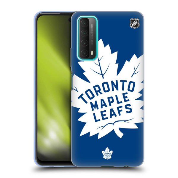 NHL Toronto Maple Leafs Oversized Soft Gel Case for Huawei P Smart (2021)