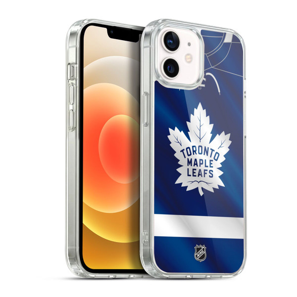 NHL Toronto Maple Leafs Jersey Soft Gel Case for Apple iPhone 12 / iPhone 12 Pro & MagSafe