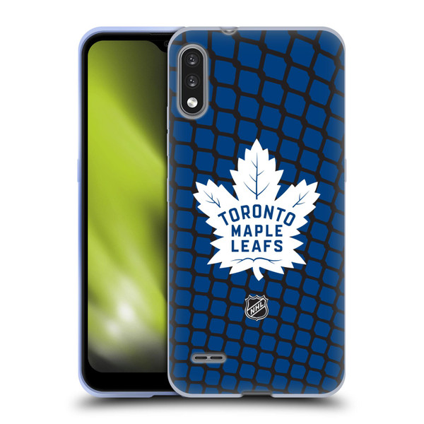 NHL Toronto Maple Leafs Net Pattern Soft Gel Case for LG K22
