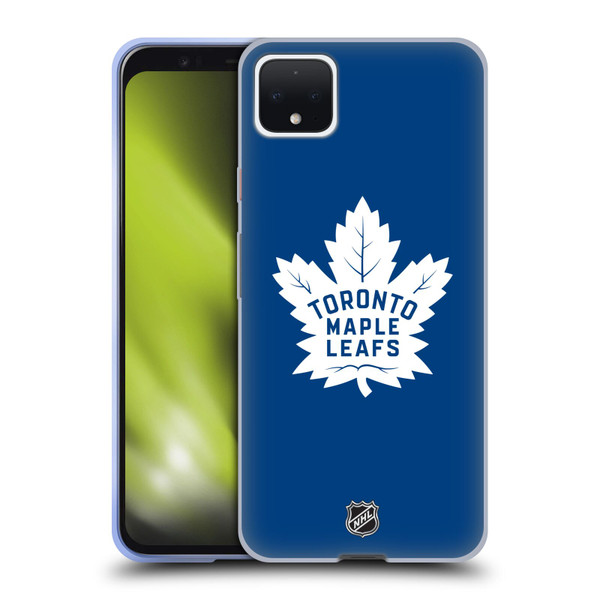 NHL Toronto Maple Leafs Plain Soft Gel Case for Google Pixel 4 XL