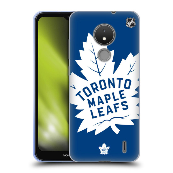 NHL Toronto Maple Leafs Oversized Soft Gel Case for Nokia C21