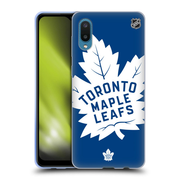 NHL Toronto Maple Leafs Oversized Soft Gel Case for Samsung Galaxy A02/M02 (2021)