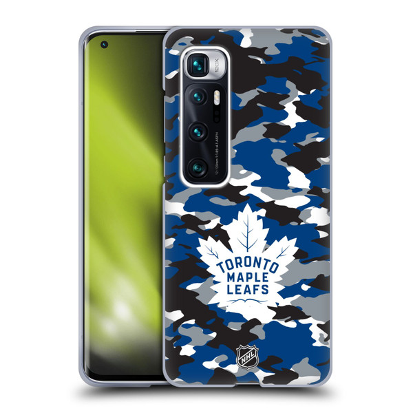 NHL Toronto Maple Leafs Camouflage Soft Gel Case for Xiaomi Mi 10 Ultra 5G