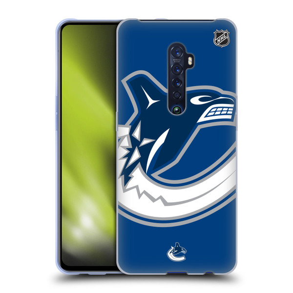 NHL Vancouver Canucks Oversized Soft Gel Case for OPPO Reno 2