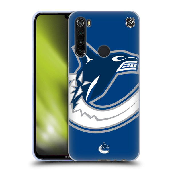 NHL Vancouver Canucks Oversized Soft Gel Case for Xiaomi Redmi Note 8T