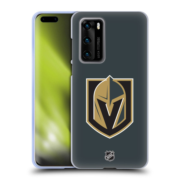 NHL Vegas Golden Knights Plain Soft Gel Case for Huawei P40 5G