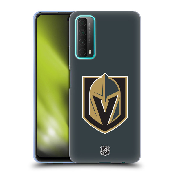 NHL Vegas Golden Knights Plain Soft Gel Case for Huawei P Smart (2021)