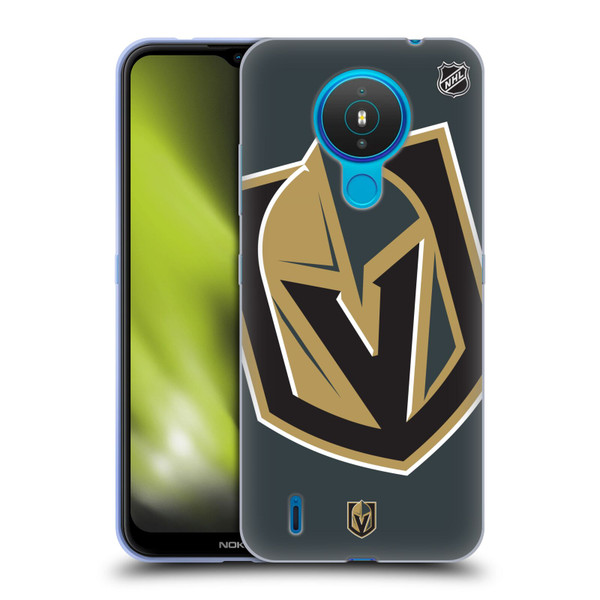 NHL Vegas Golden Knights Oversized Soft Gel Case for Nokia 1.4