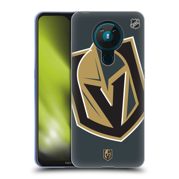 NHL Vegas Golden Knights Oversized Soft Gel Case for Nokia 5.3