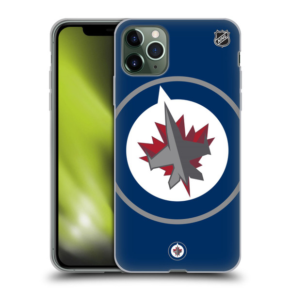 NHL Winnipeg Jets Oversized Soft Gel Case for Apple iPhone 11 Pro Max