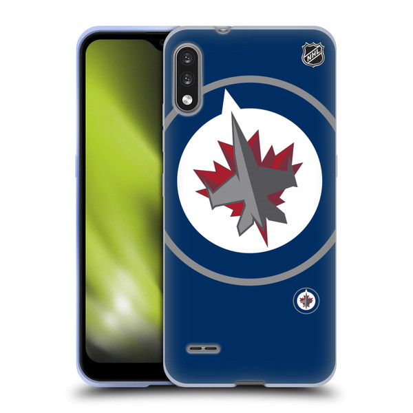 NHL Winnipeg Jets Oversized Soft Gel Case for LG K22