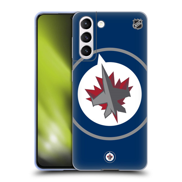 NHL Winnipeg Jets Oversized Soft Gel Case for Samsung Galaxy S21 5G