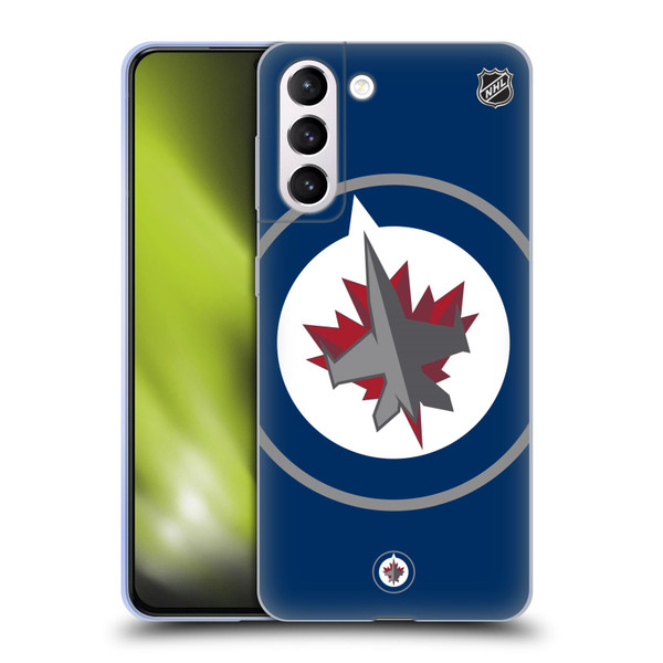NHL Winnipeg Jets Oversized Soft Gel Case for Samsung Galaxy S21+ 5G