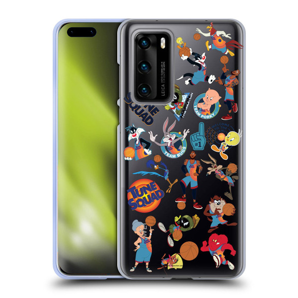 Space Jam: A New Legacy Graphics Squad Soft Gel Case for Huawei P40 5G
