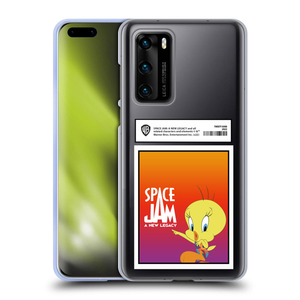 Space Jam: A New Legacy Graphics Tweety Bird Card Soft Gel Case for Huawei P40 5G