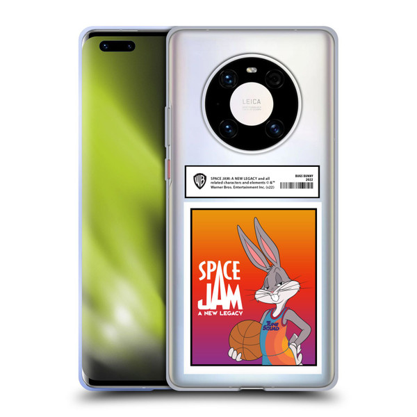 Space Jam: A New Legacy Graphics Bugs Bunny Card Soft Gel Case for Huawei Mate 40 Pro 5G