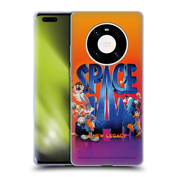 Space Jam: A New Legacy Graphics Poster Soft Gel Case for Huawei Mate 40 Pro 5G