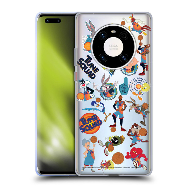 Space Jam: A New Legacy Graphics Squad Soft Gel Case for Huawei Mate 40 Pro 5G