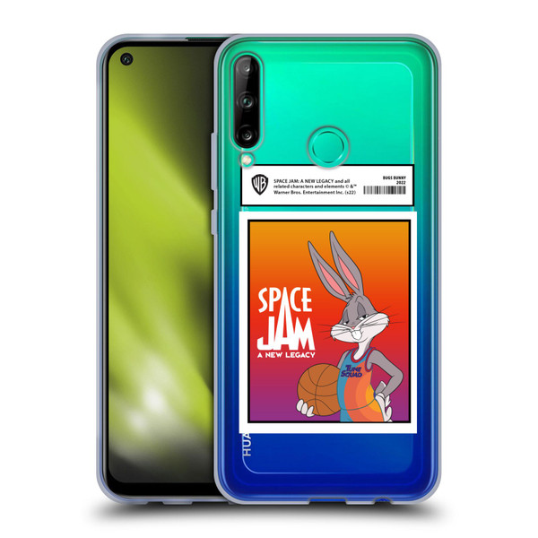 Space Jam: A New Legacy Graphics Bugs Bunny Card Soft Gel Case for Huawei P40 lite E