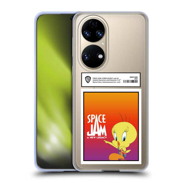 Space Jam: A New Legacy Graphics Tweety Bird Card Soft Gel Case for Huawei P50