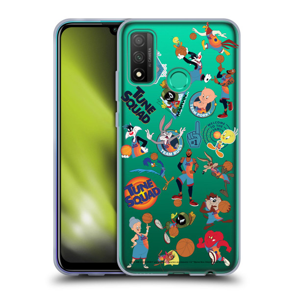 Space Jam: A New Legacy Graphics Squad Soft Gel Case for Huawei P Smart (2020)