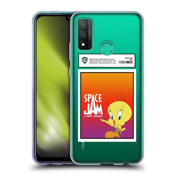 Space Jam: A New Legacy Graphics Tweety Bird Card Soft Gel Case for Huawei P Smart (2020)