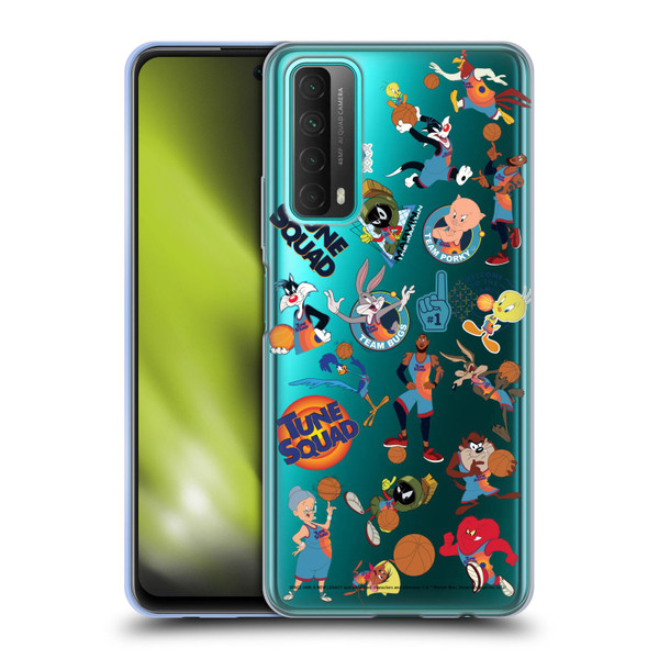 Space Jam: A New Legacy Graphics Squad Soft Gel Case for Huawei P Smart (2021)