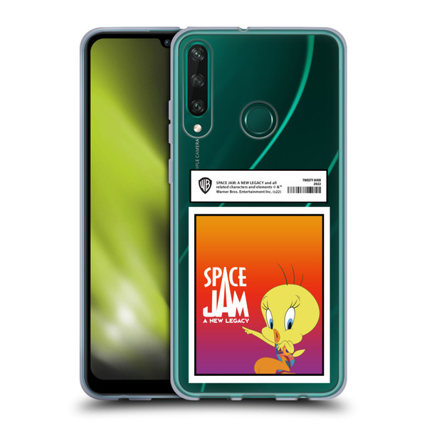 Space Jam: A New Legacy Graphics Tweety Bird Card Soft Gel Case for Huawei Y6p