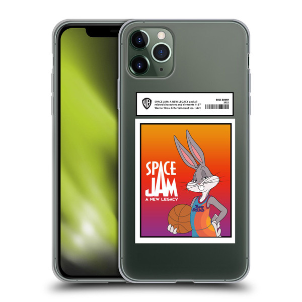 Space Jam: A New Legacy Graphics Bugs Bunny Card Soft Gel Case for Apple iPhone 11 Pro Max